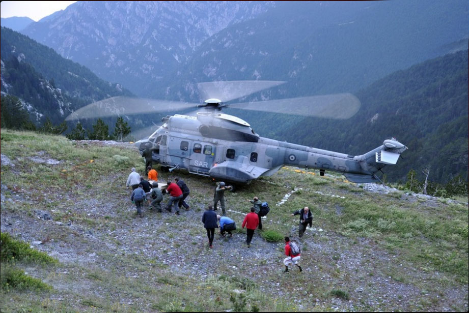 Nažalost se na helikopter čekalo 6 sati